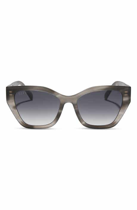 DIFF Evie 54mm Cat Eye Sunglasses