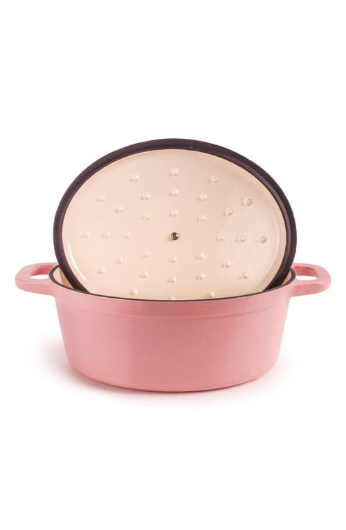 Berghoff 4-piece Neo Cast Iron Cookware Set In Pink