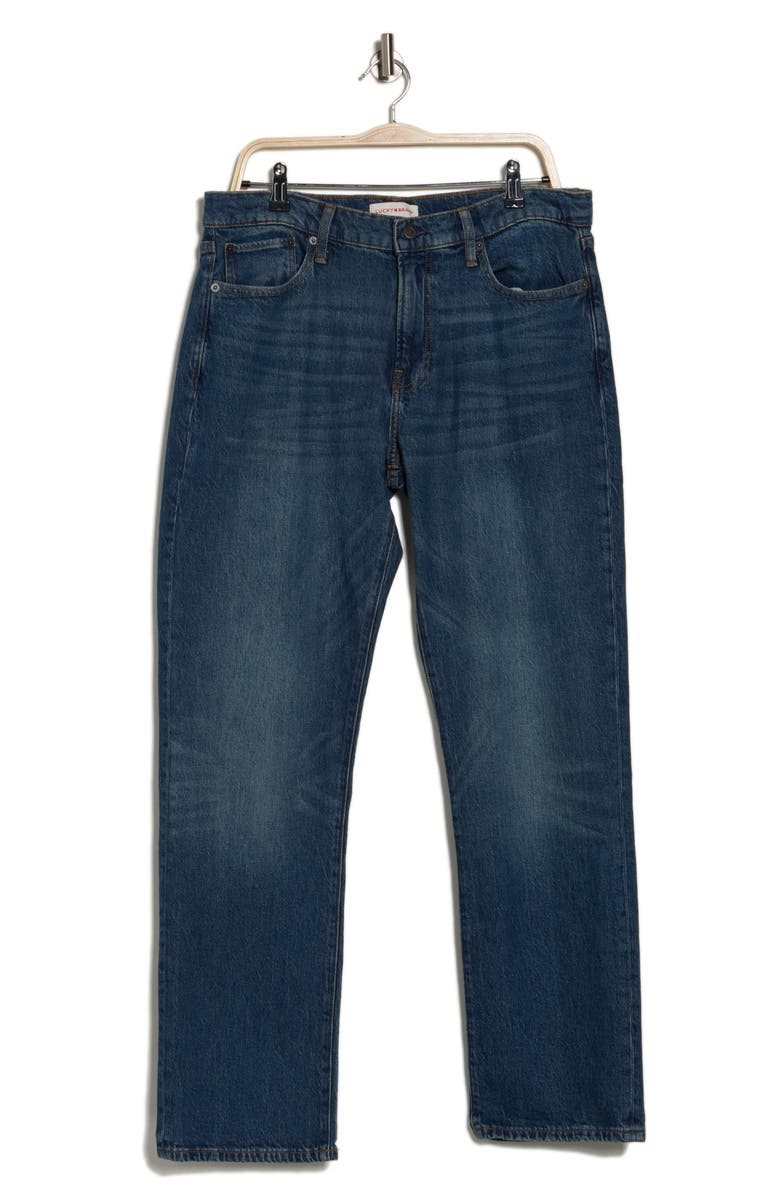 Lucky Brand Straight Leg Jeans, Alternate, color, Skye