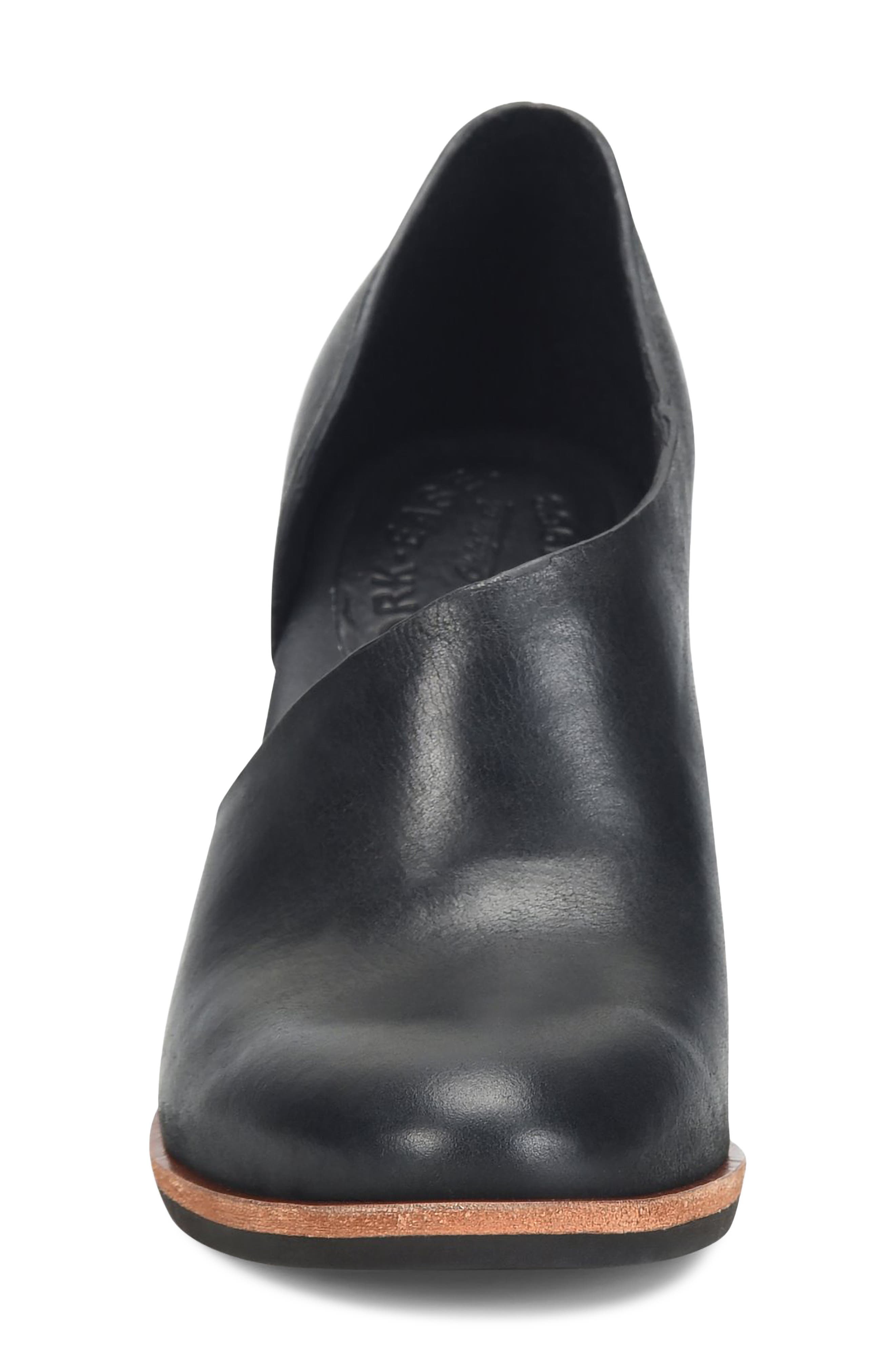 Kork-Ease<sup>®</sup> Hartwick Half d'Orsay Pump, Alternate, color, Black Leather