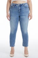 Bayeas Raw Hem Ankle Skinny Jeans