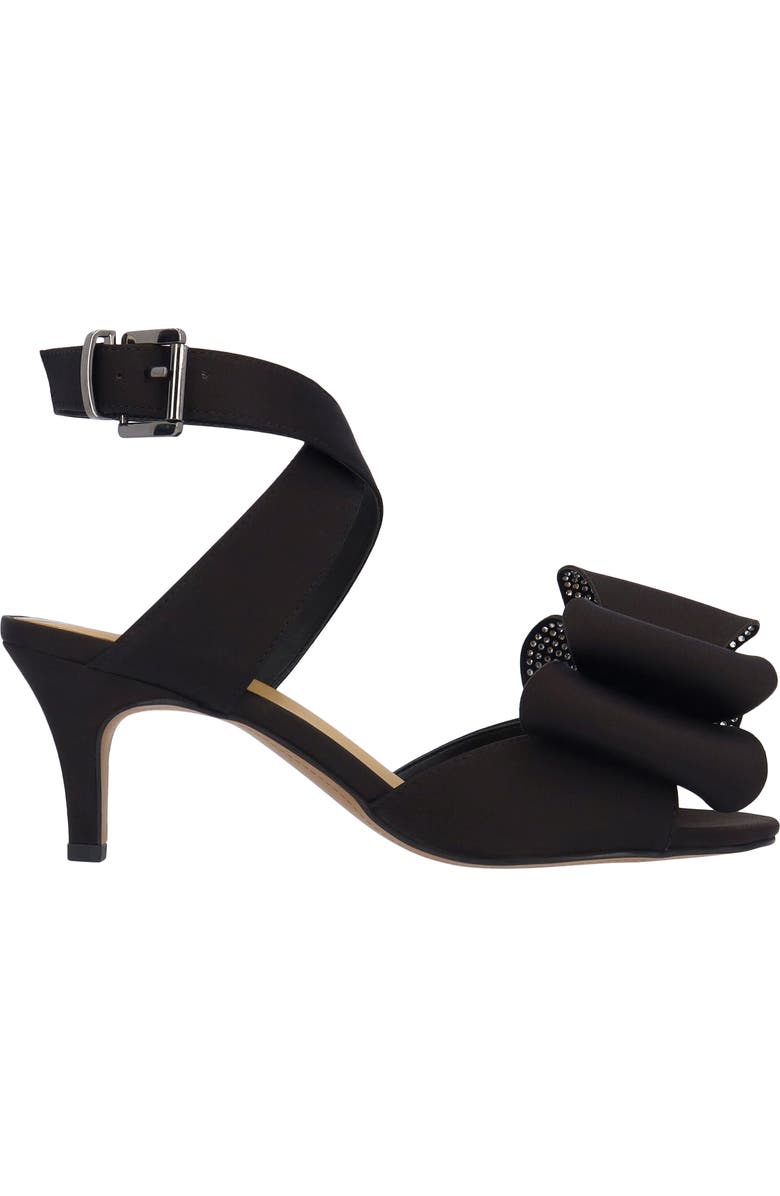 J. Reneé Nerelle Ankle Strap Sandal, Alternate, color, Black