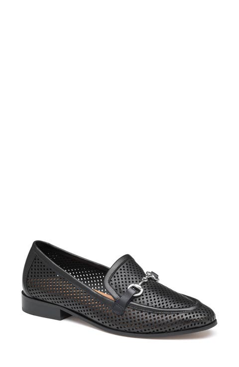 Ali Perforated Bit Loafer (Women)