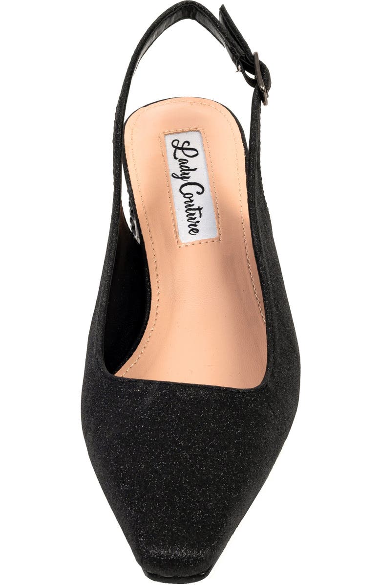 LADY COUTURE Natalienr Slingback Pump, Alternate, color, Black