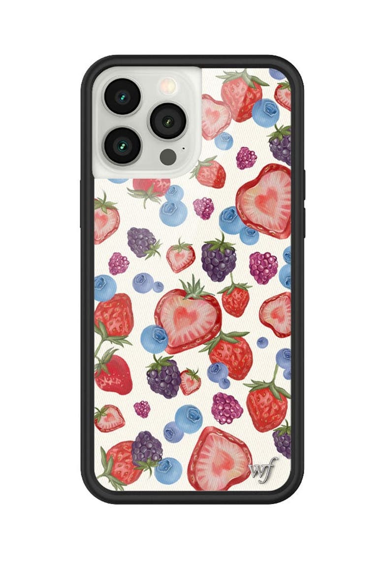 Fruit Tart iPhone Case, Alternate, color, White