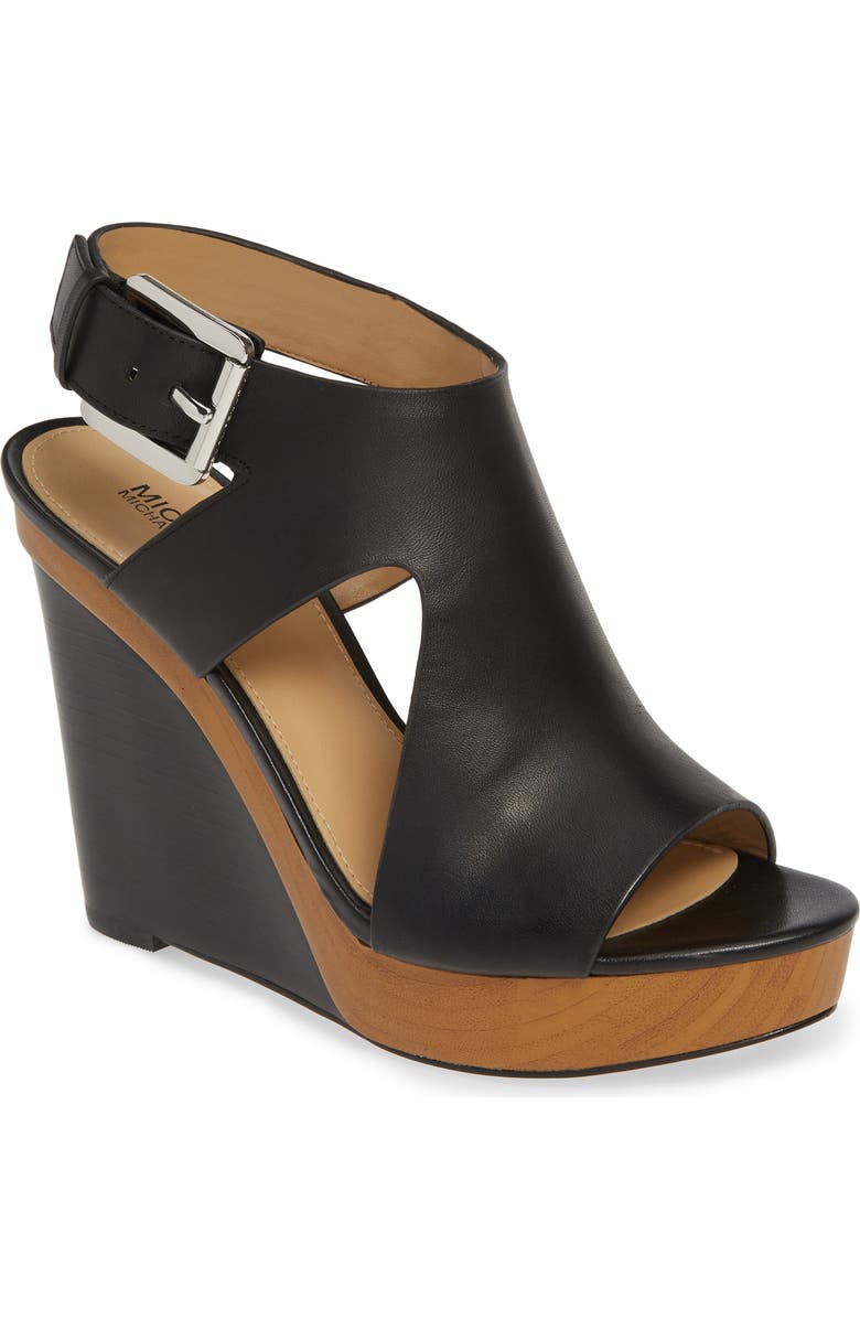 MICHAEL Michael Kors Josephine Wedge Sandal, Main, color,