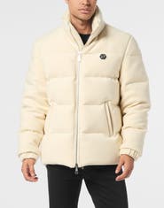 PHILIPP PLEIN Puffer Jacket With Embroidery Plein Hotel Men