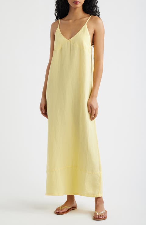 Aloha Linen Blend Maxi Sundress