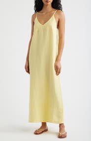 Rip Curl Aloha Linen Blend Maxi Sundress