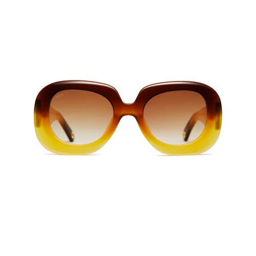 Vada Leon Sunglasses In Brown