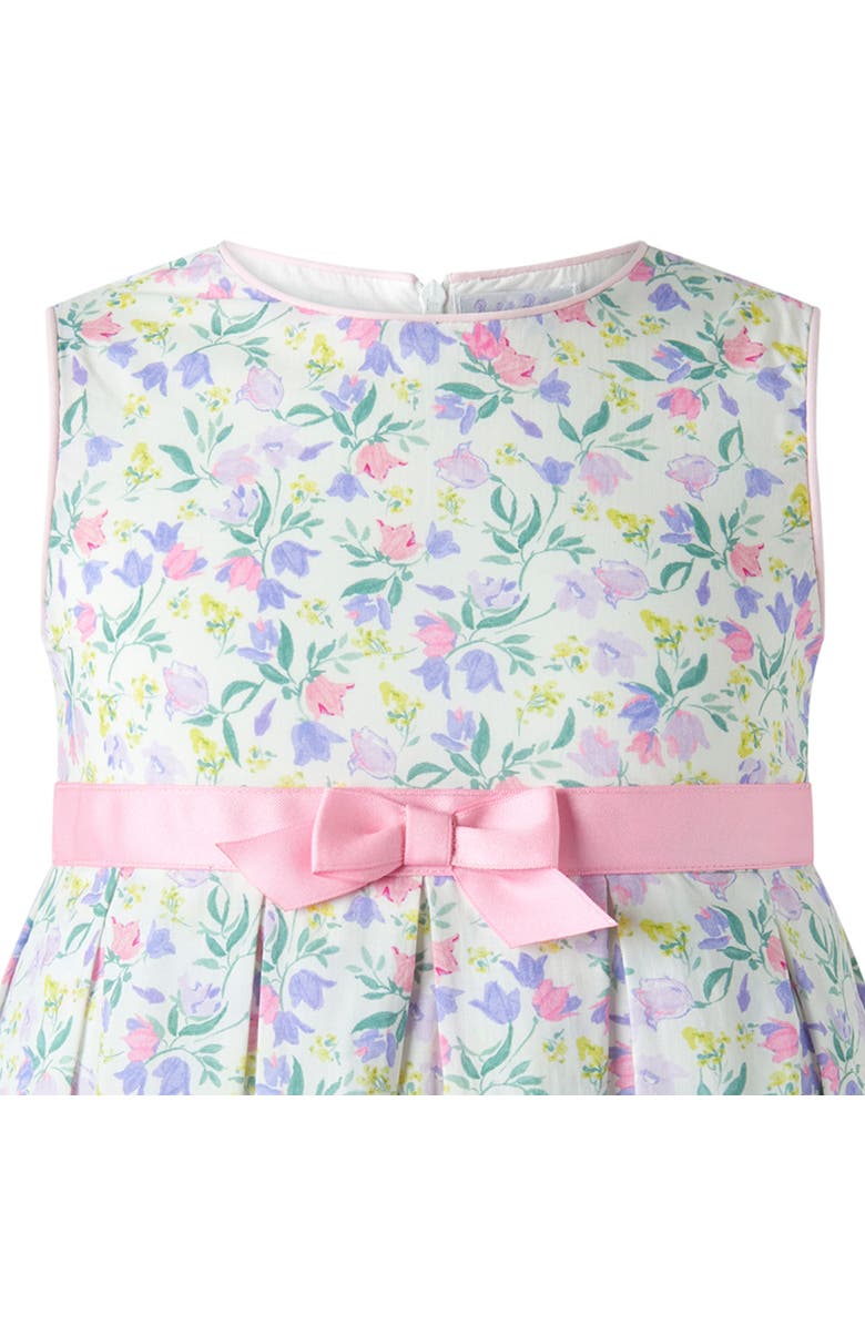 Rachel Riley Tulip Pleated Dress, Alternate, color, Purple