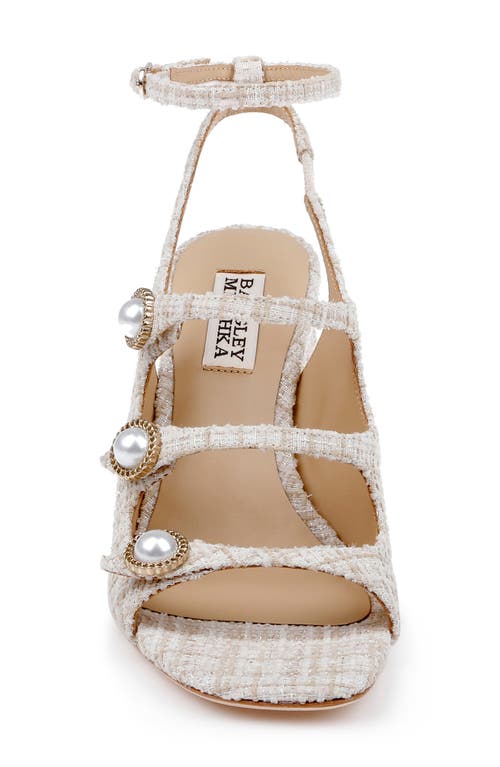Badgley Mischka Collection Vella Ankle Strap Sandal In Multi