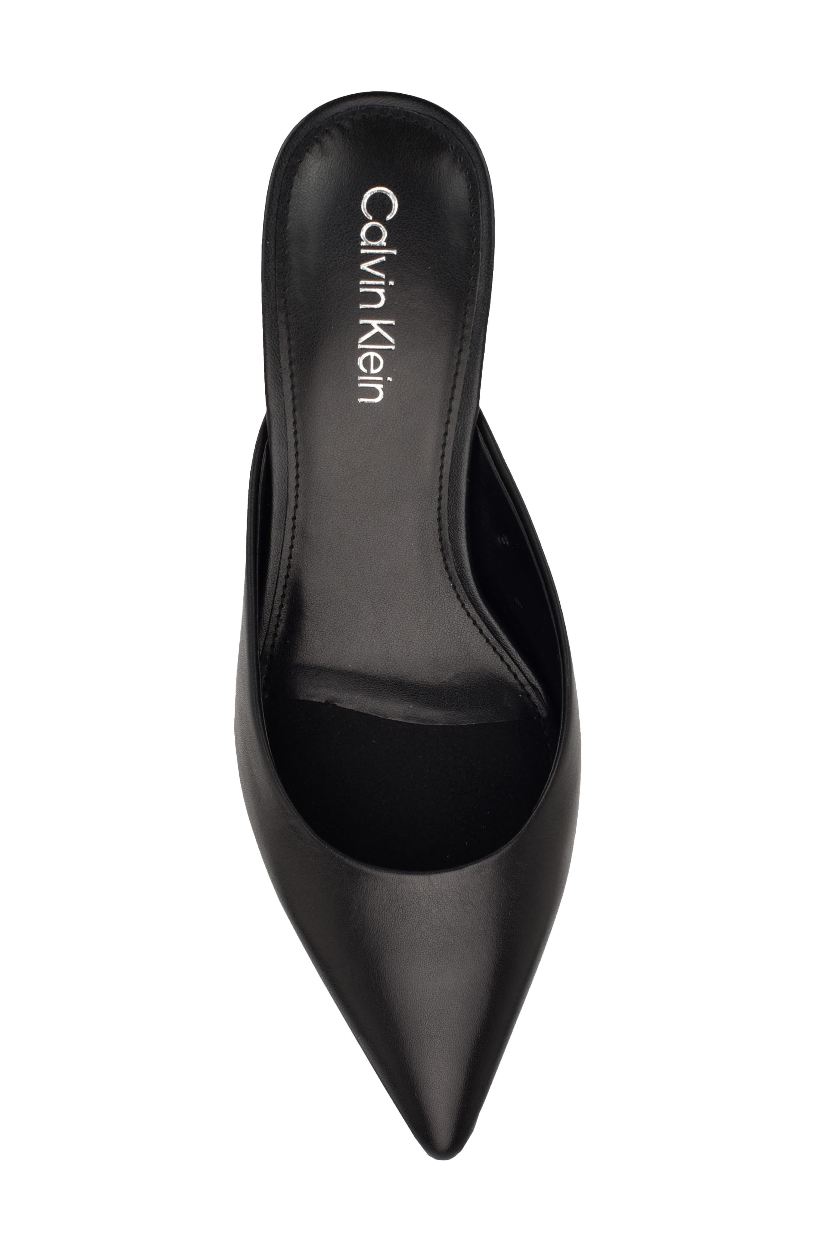 Calvin Klein Kalyn Pointed Toe Kitten Heel Mule, Alternate, color, 