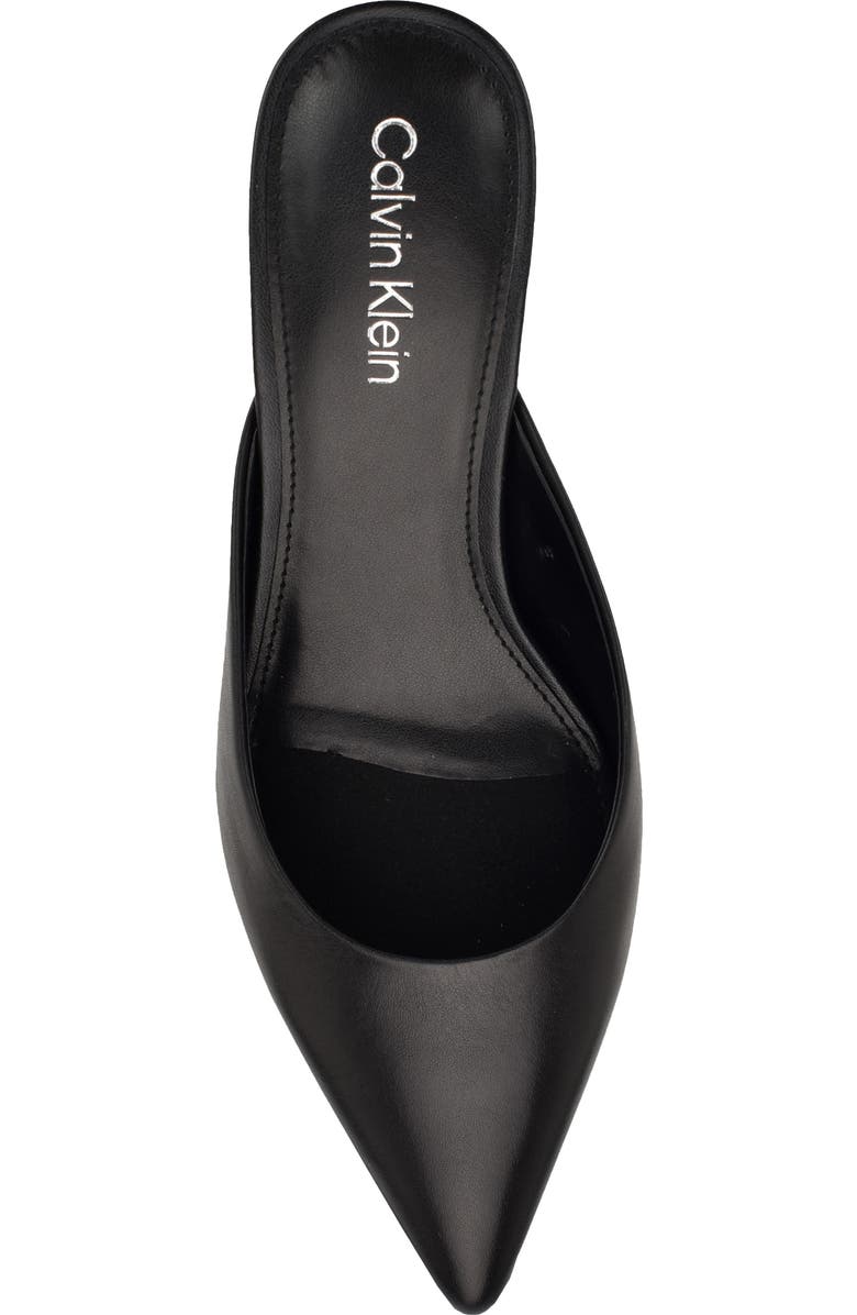 Calvin Klein Kalyn Pointed Toe Kitten Heel Mule, Alternate, color,