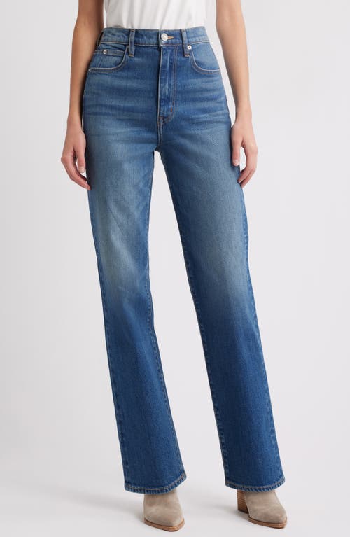 SLVRLAKE SLVRLAKE LONDON HIGH WAIST STRAIGHT LEG JEANS