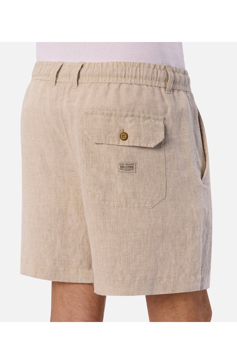 Industrie Australia The Palma Linen Short, Alternate, color, Flax