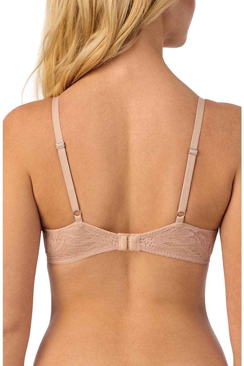 Sleek & Lace Wireless Lift Bra, Alternate, color, CHAMPAGNE