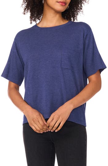Halogen ® Pocket T-shirt In Blue