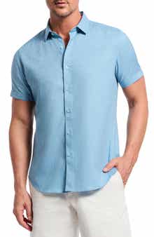 Odyssey Short Sleeve Woven Button-Up Shirt
