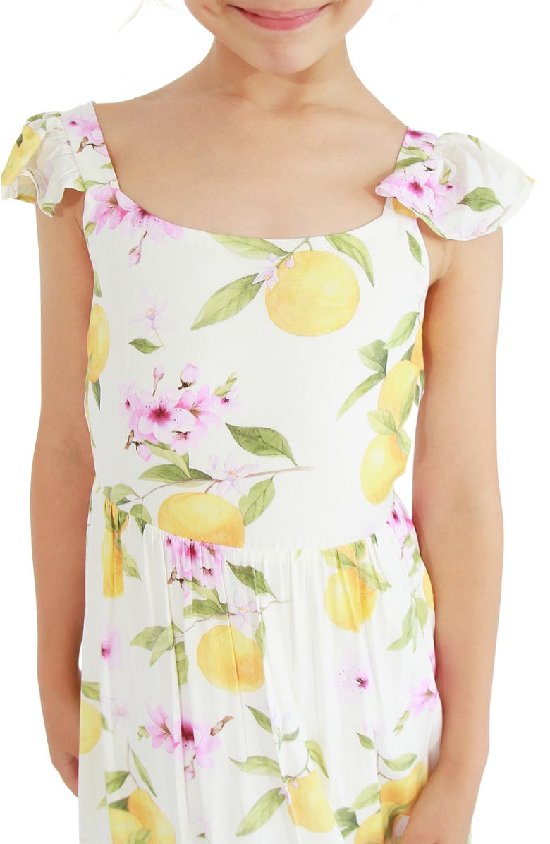 Belle & Bloom Sunset Sakura Maxi Dress, Alternate, color, Sakura Orchard