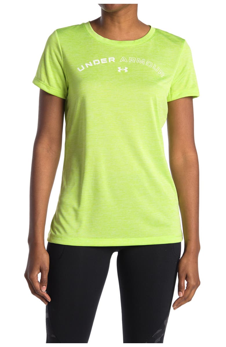 Under Armour Tech Twist Logo T-Shirt, Main, color, 