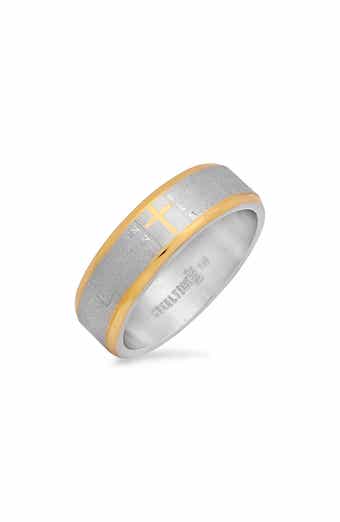Men's Two-Tone Cigar Ring