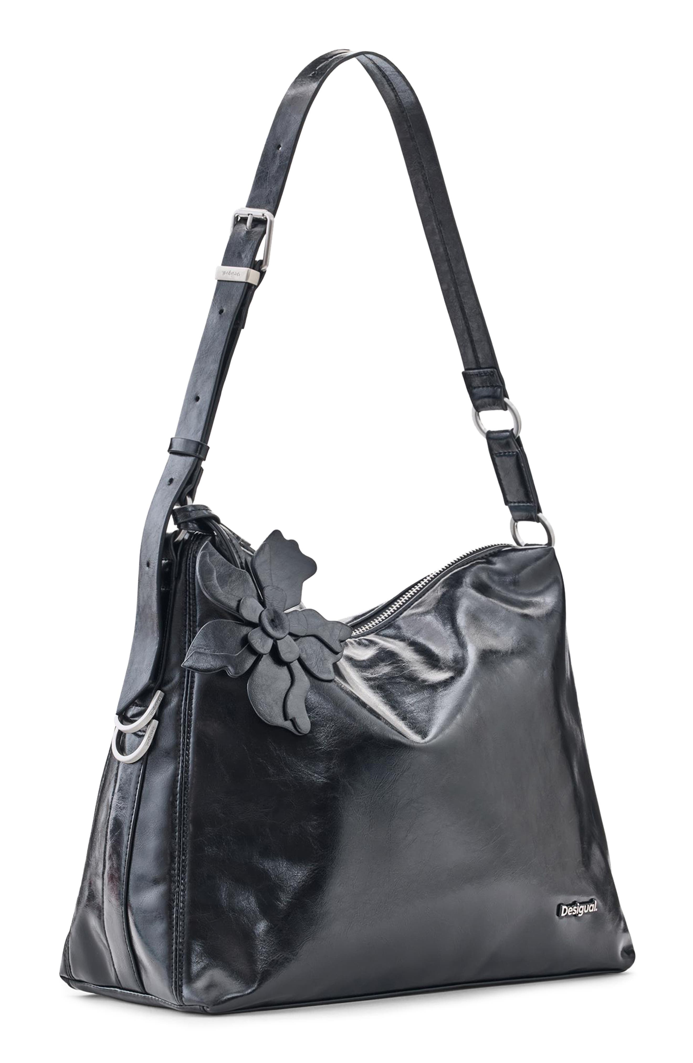 Desigual Faux Leather Shoulder Bag, Alternate, color, 