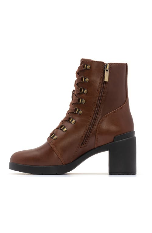 Abeo Metropolis Lace Boot In Brown - Regular