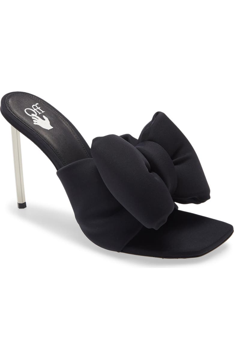 Off-White Allen Heel Bow Top Sandal, Main, color,