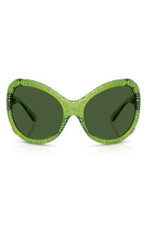 72mm Butterfly Sunglasses