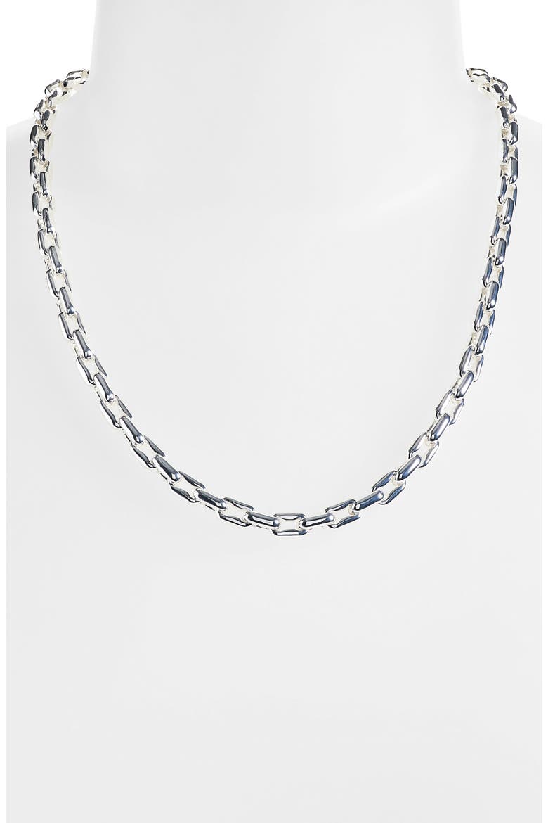 Lui Necklace, Alternate, color, SILVER