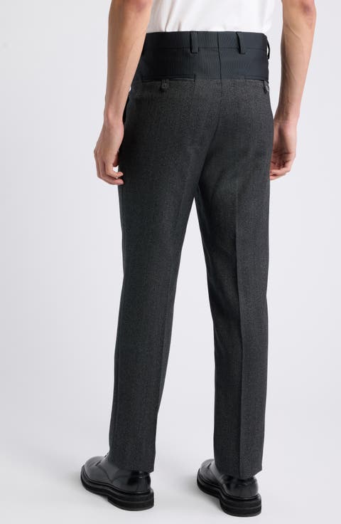 Hogan Virgin Wool Trousers