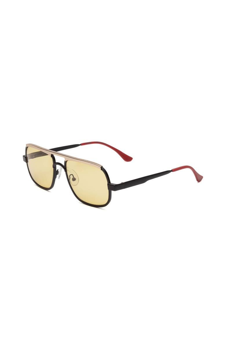 Caddis NOLA | Reading Glasses, Alternate, color, Polished Rose Gold Green