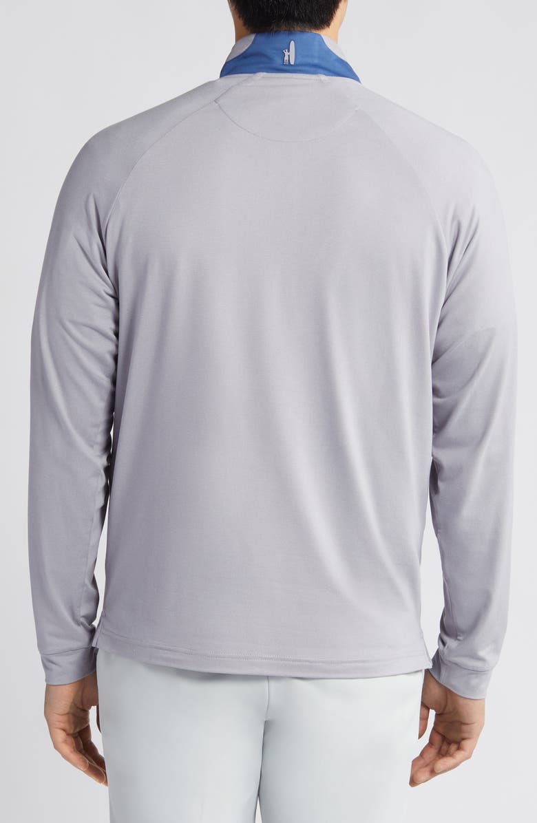 johnnie-O Steffen Pinstripe Half Zip Performance Pullover, Alternate, color, 