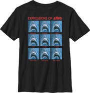 Jaws Boy's Jaws Expressions of Jaws Graphic T-Shirt