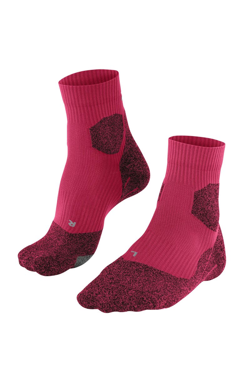 RU Trail Grip Socks, Main, color, Rose