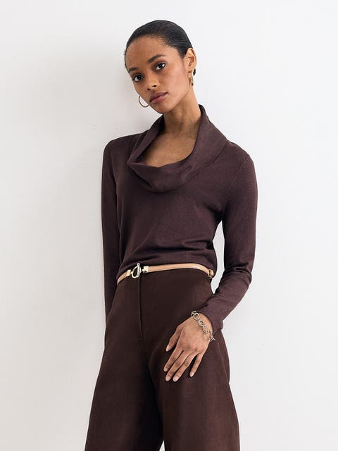 Lottie Cowl Neck