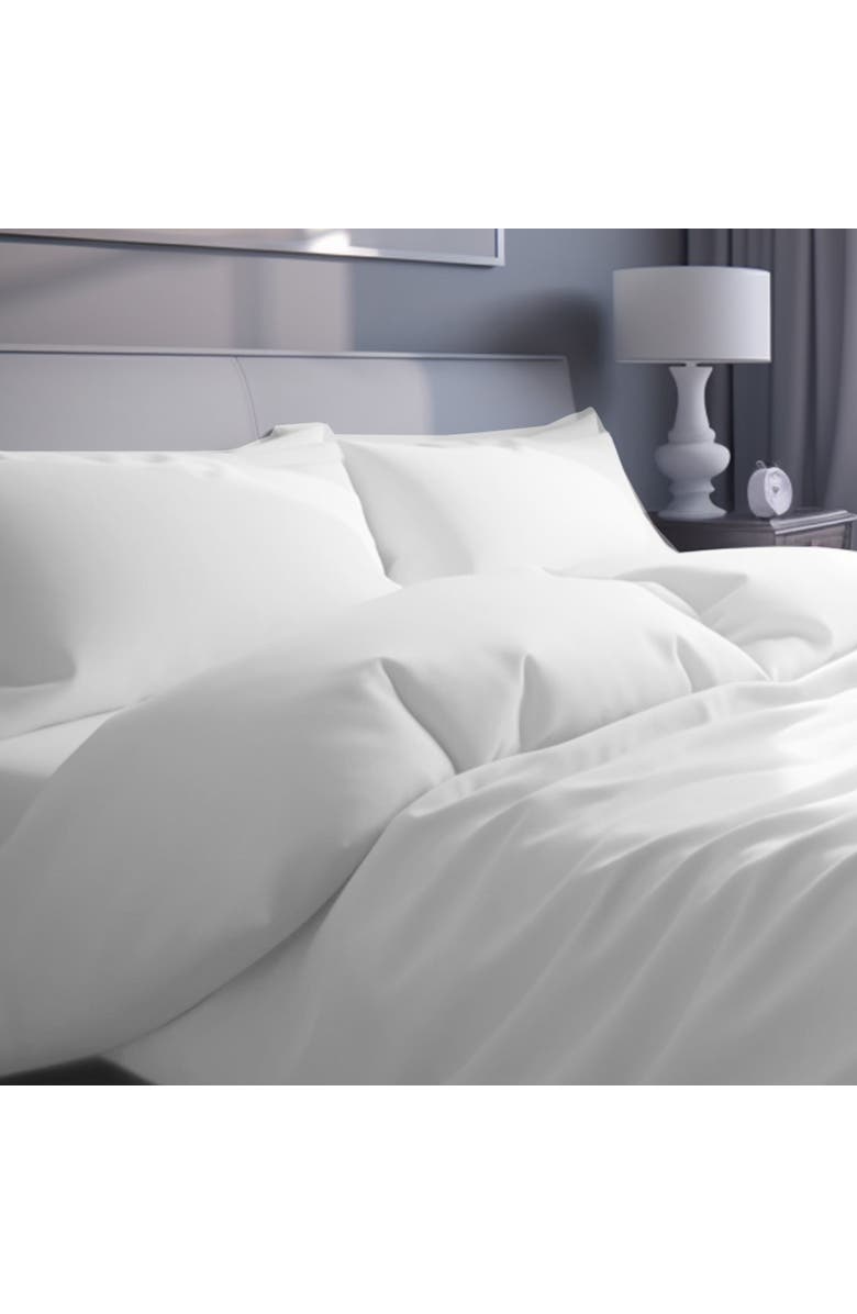 CALIFORNIA DESIGN DEN Hotel Luxe 800 Thread Count 100% Cotton Sateen Sheet Set, Alternate, color, Grey