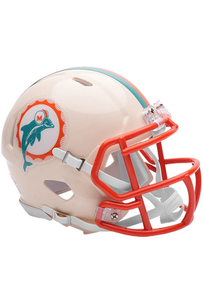 Miami Dolphins Riddell Retro Collection NFL Mini Helmet, Main, color, Multi-Color