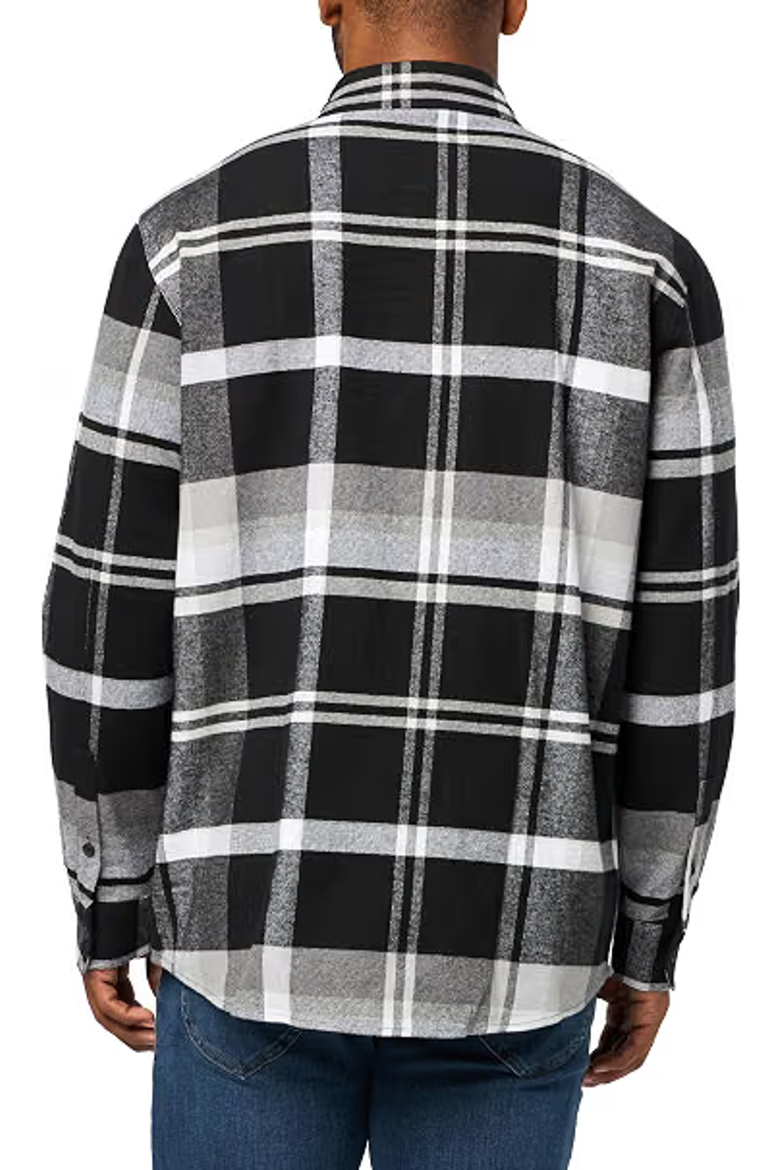New Men's Check Design Karl Lagerfeld Jeans Men's Check Double Pocket Shirt (Men) | Nordstrom