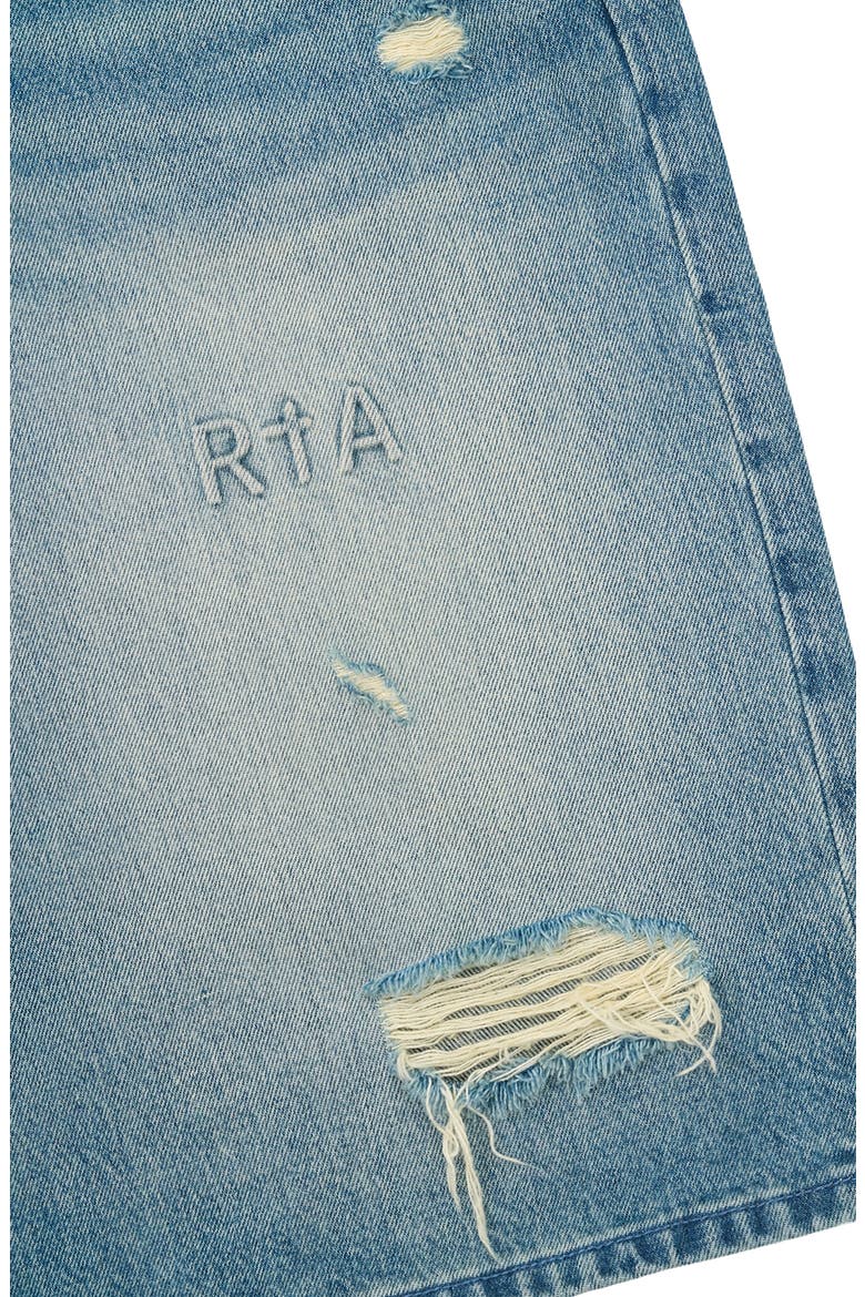 Gustavo Oversize Denim Bermuda Shorts, Alternate, color, GOLDEN INDIGO