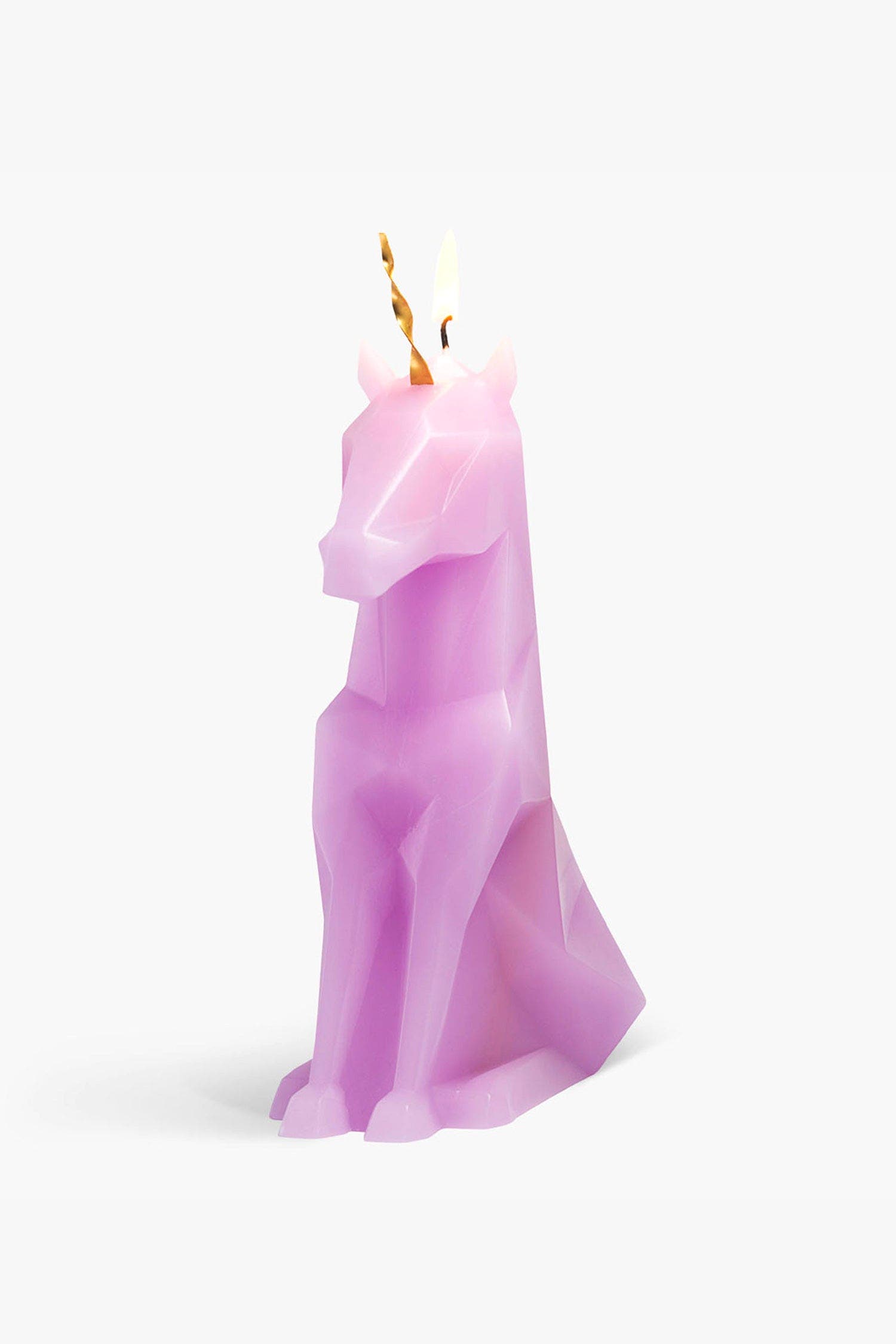 54Celsius PyroPet Einar Unicorn Candle in Lilac (Unscented) 