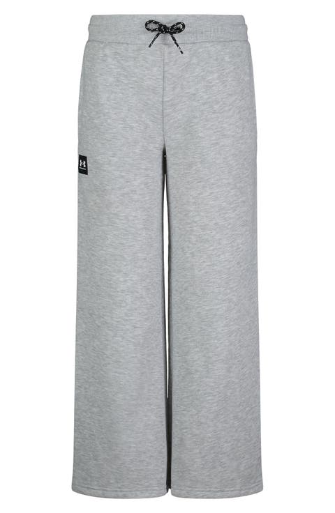 Kids' Wide Leg Fleece Pants (Big Kid)