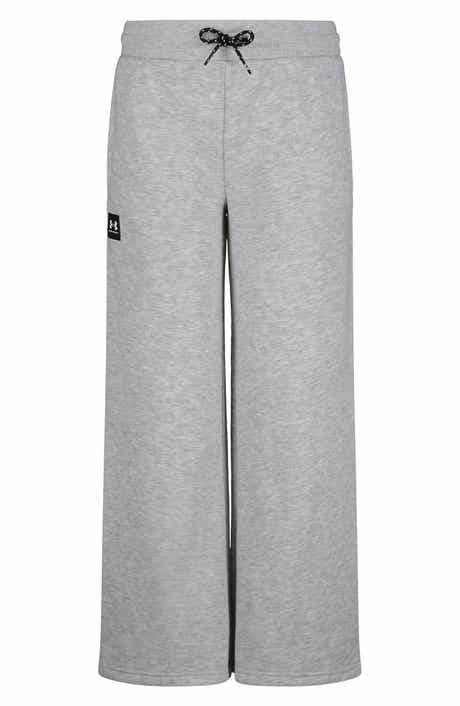 Under Armour Kids' Wide Leg Fleece Pants