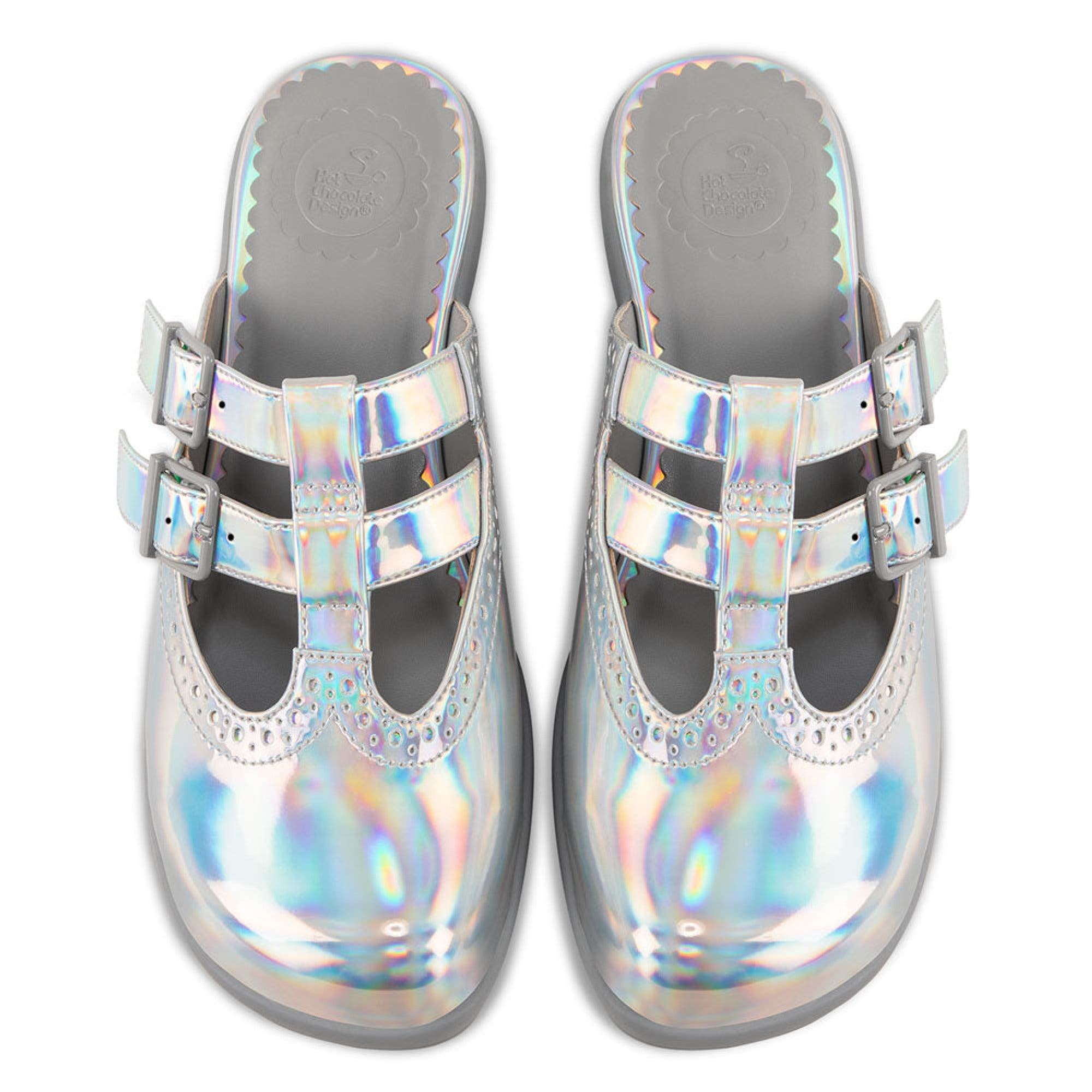 Chrome Crush Women's Mary Jane Clogs, Alternate, color, Chrome Crush