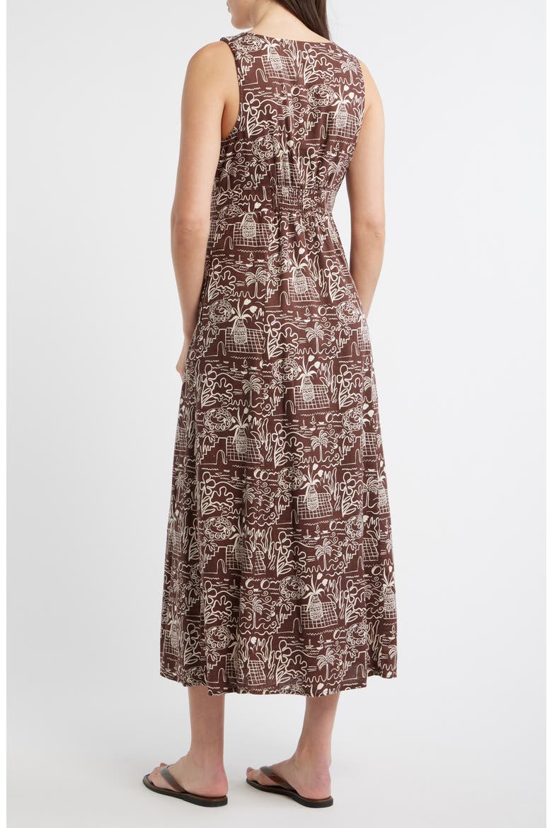 Camila Print Sleeveless Maxi Dress, Alternate, color, FLORES PRINT