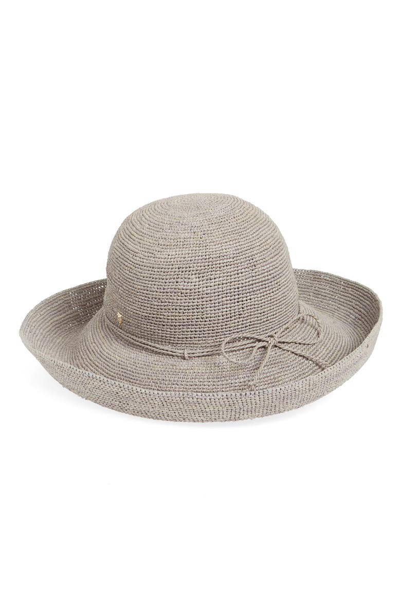 Helen Kaminski Provence 12 Packable Raffia Hat, Main, color, 