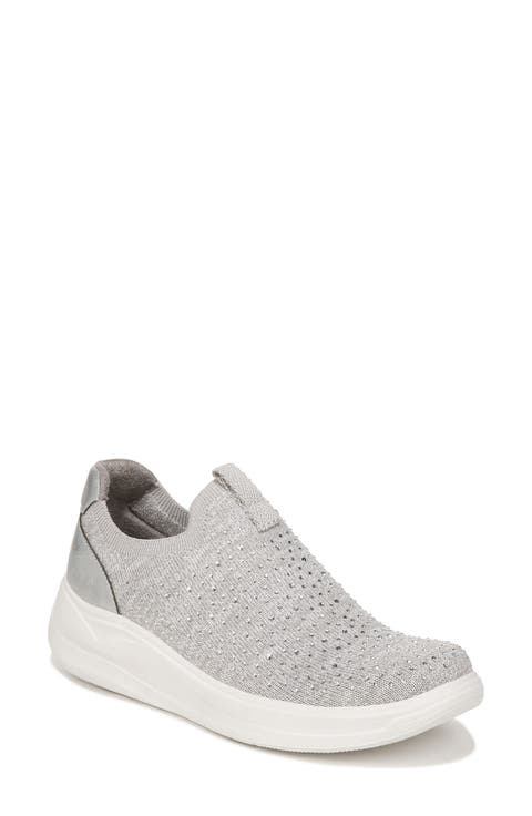 Twilight Crystal Embellished Knit Sneaker (Women)