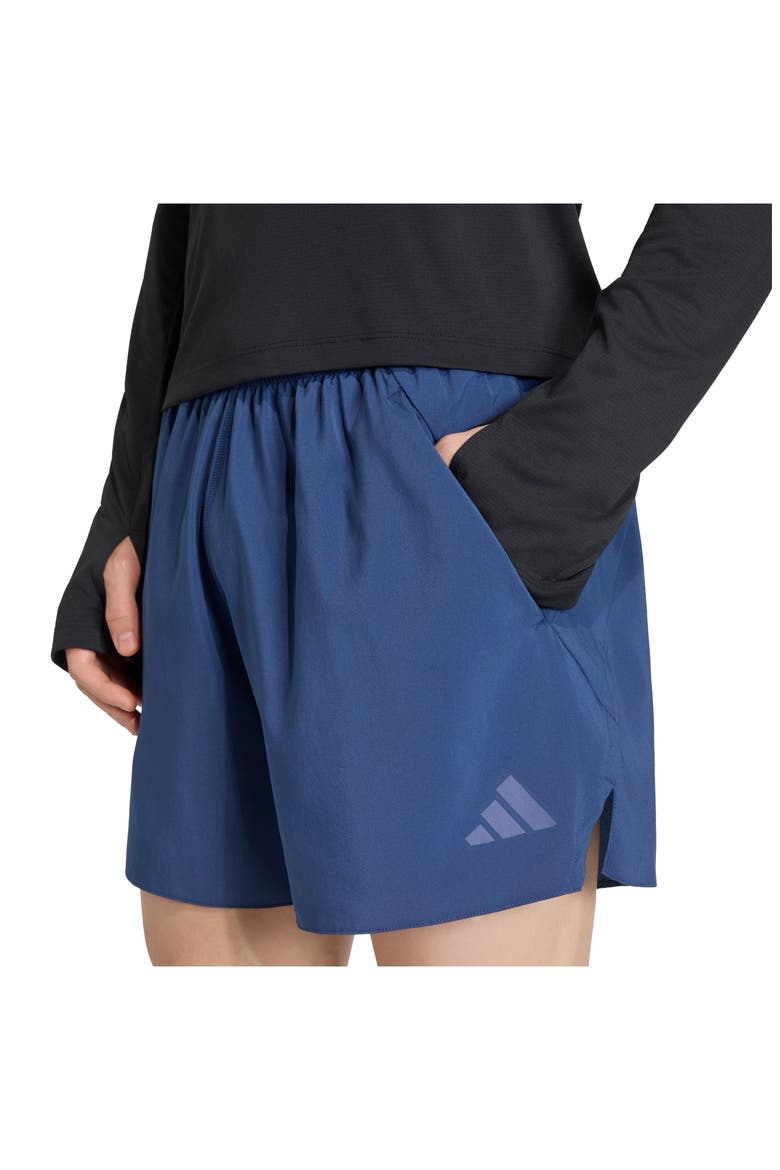 ADI365 Running Iconic Shorts, Alternate, color, TECH INDIGO/ DARK BLUE