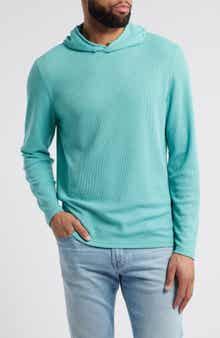 johnnie-O Brinson Waffle Pullover Hoodie